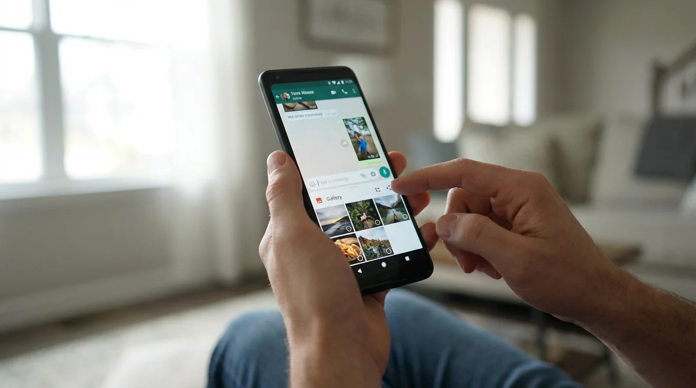 How to Send a Picture Message on Your Android Phone illustration