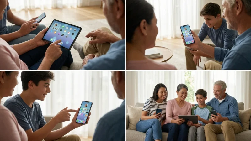 How to Set Up a Family Group Chat - guide