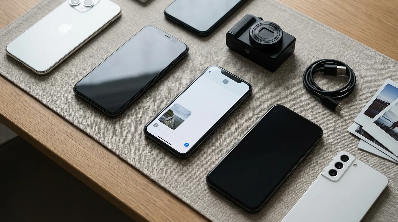 How to Share Photos Directly Via Text Message (SMS/MMS) illustration