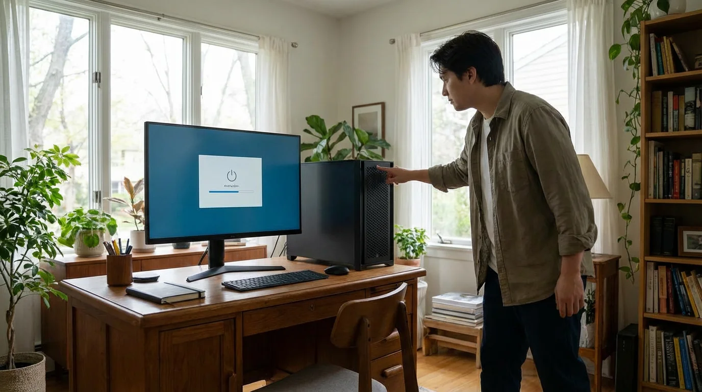 How to Shut Down Your Computer Safely illustration