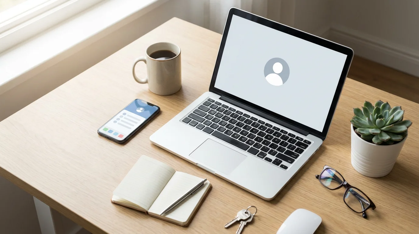 How to Sign In or Create an Account: illustration