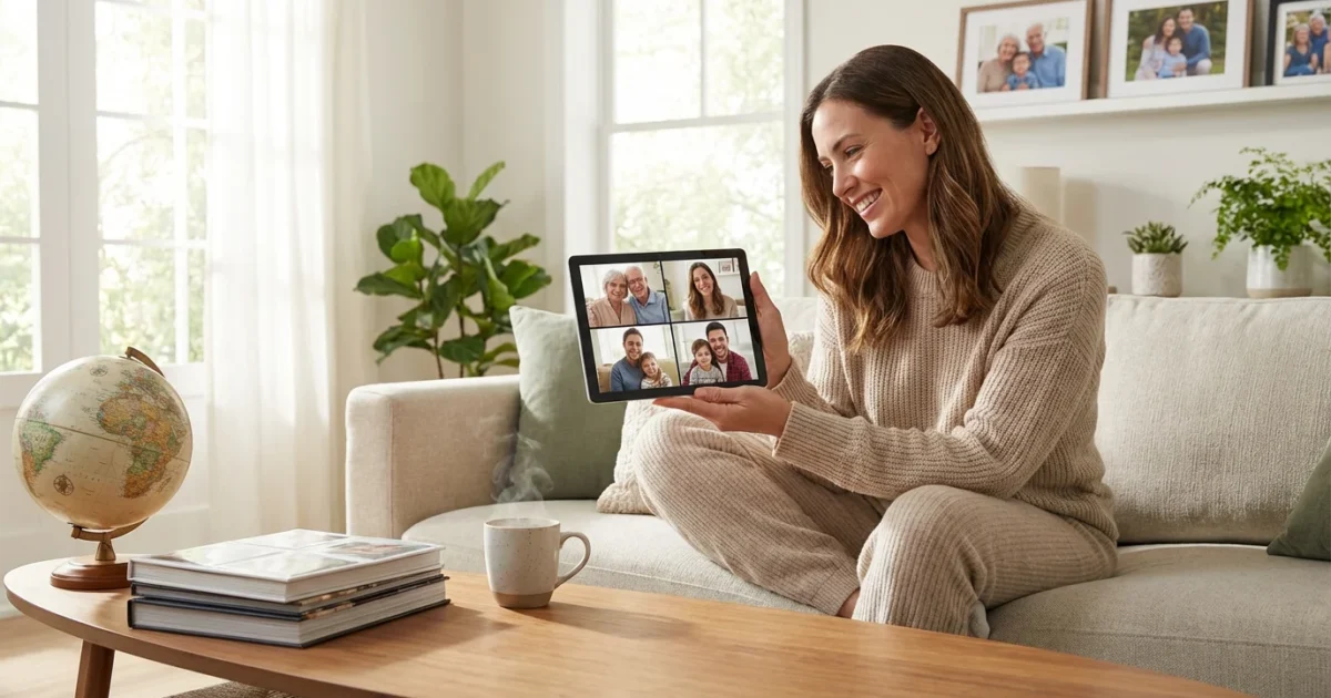 How to Stay Connected When Family Lives Far Away - guide