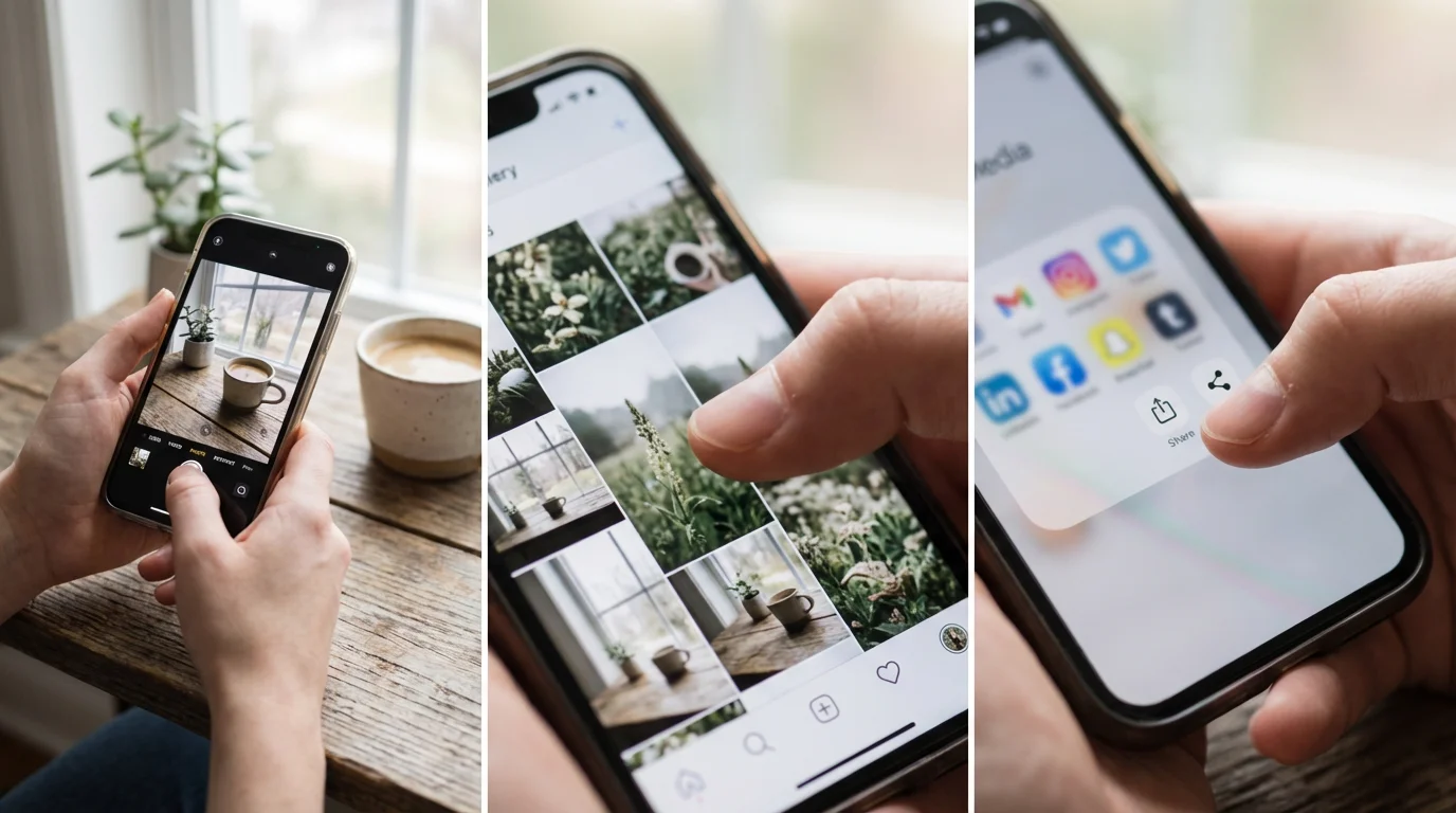 How to Take and Share Photos with Your Smartphone - guide