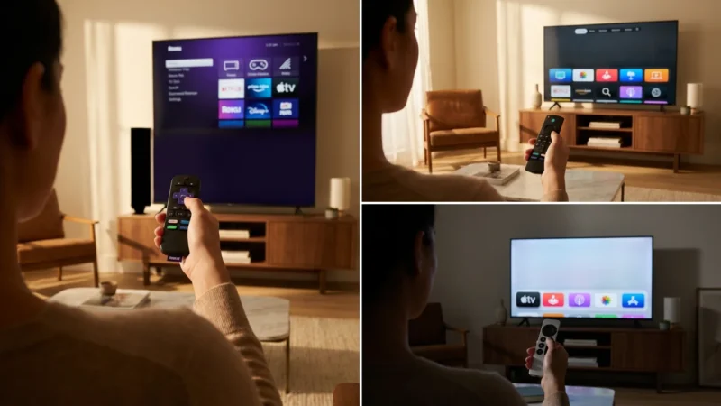 How to Use a Streaming Device: Roku, Fire TV, and Apple TV - guide