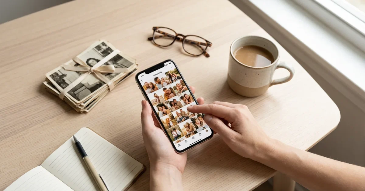 How to Use Instagram to See Family Photos - guide