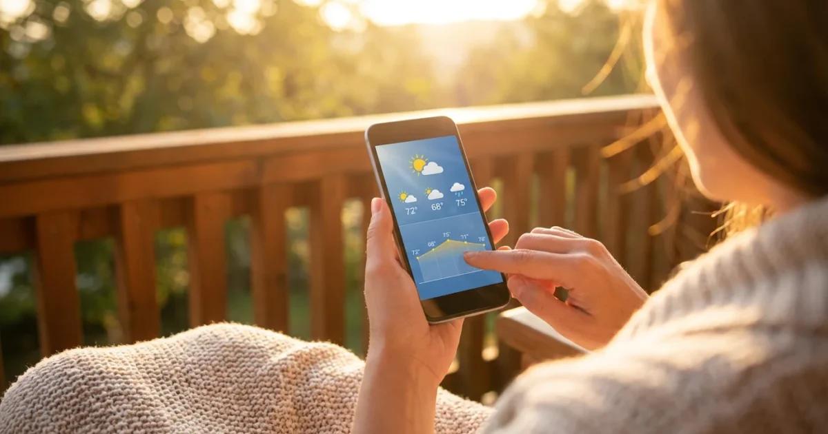 How to Use the Weather App on Your Phone - guide