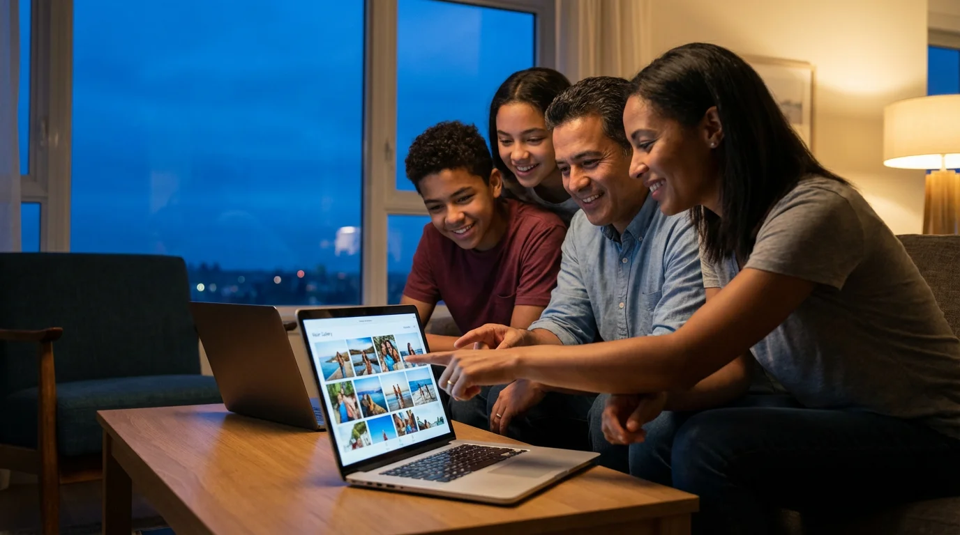 iCloud Photos Sharing illustration