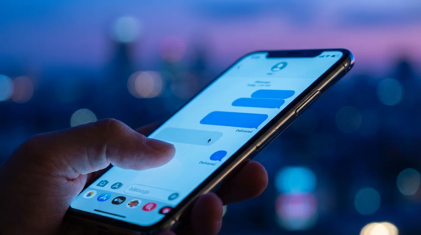 iMessage (for iPhone, iPad, Mac users) illustration