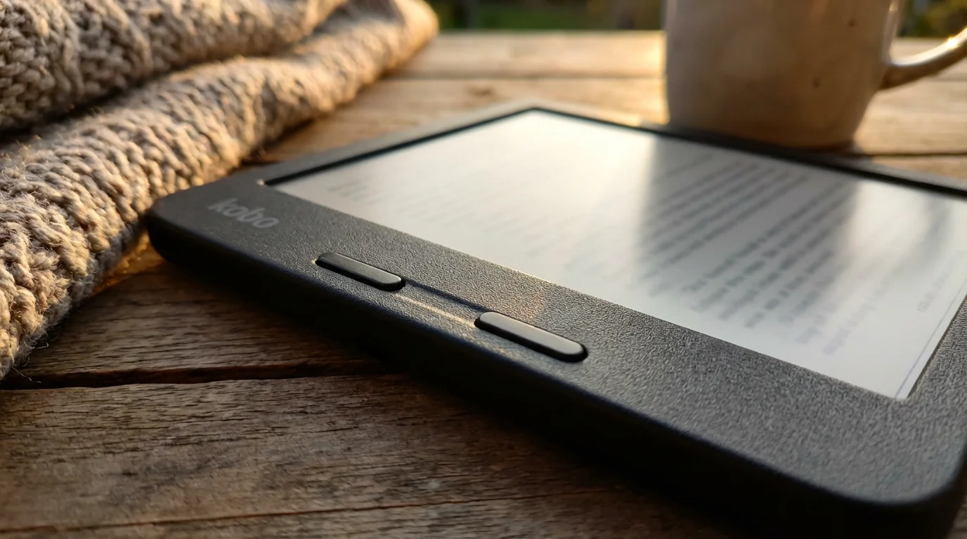 Kobo Libra 2 (Premium with Buttons) illustration