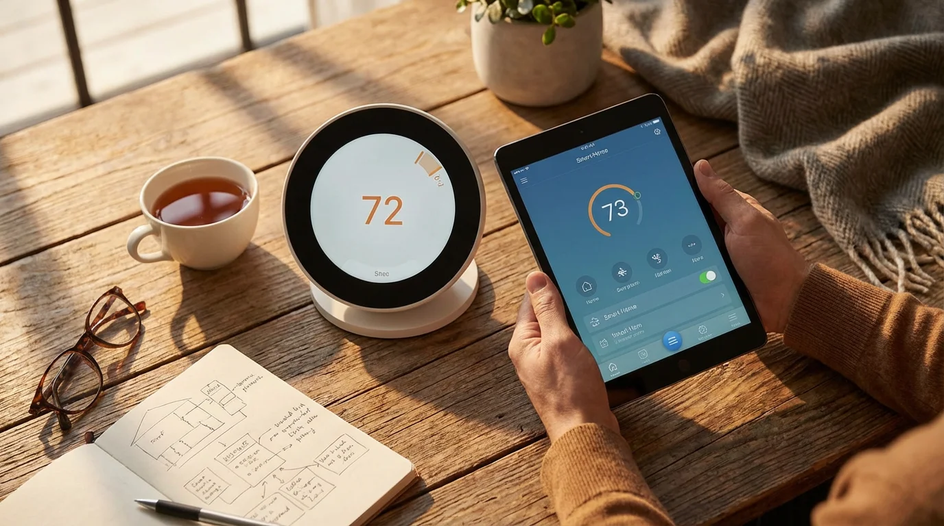 Learning and Using Your Smart Thermostat illustration