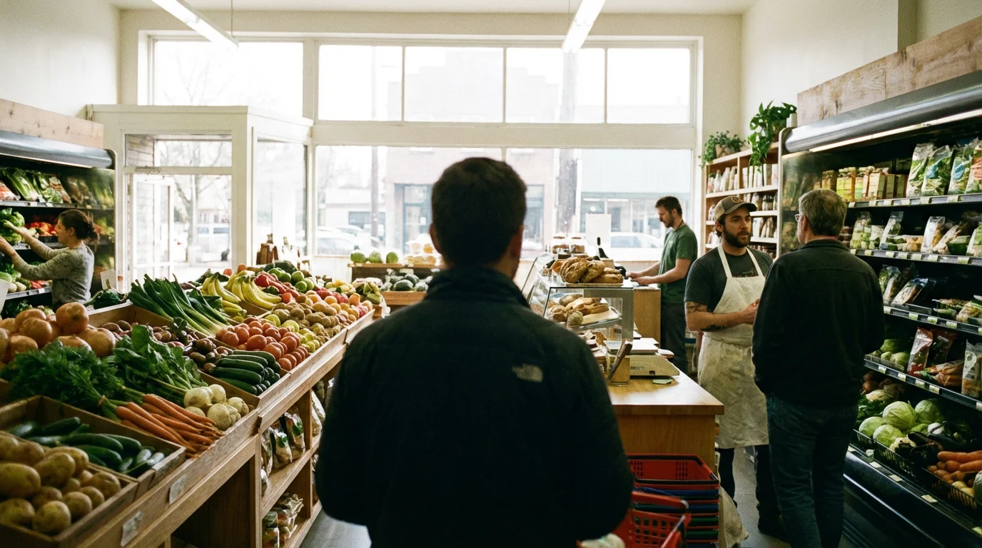 Local Grocery Store Services illustration