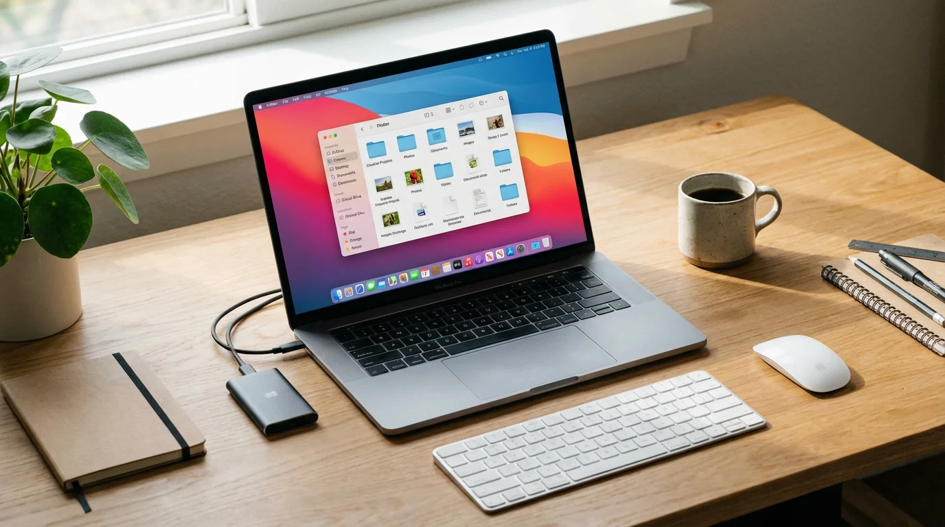 macOS: Finder illustration