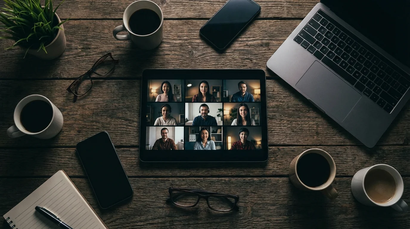 Making Group Video Calls illustration