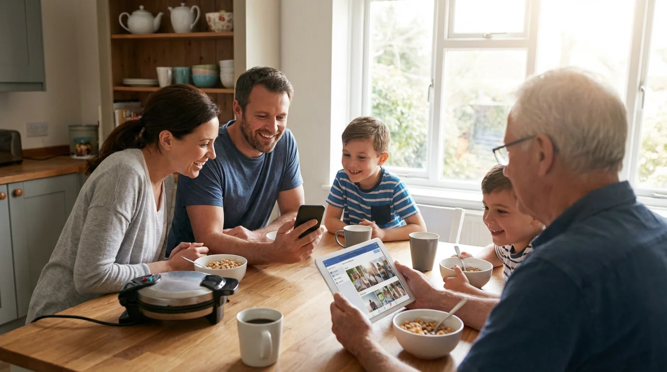 Making Instagram a Regular Part of Your Family Connection illustration