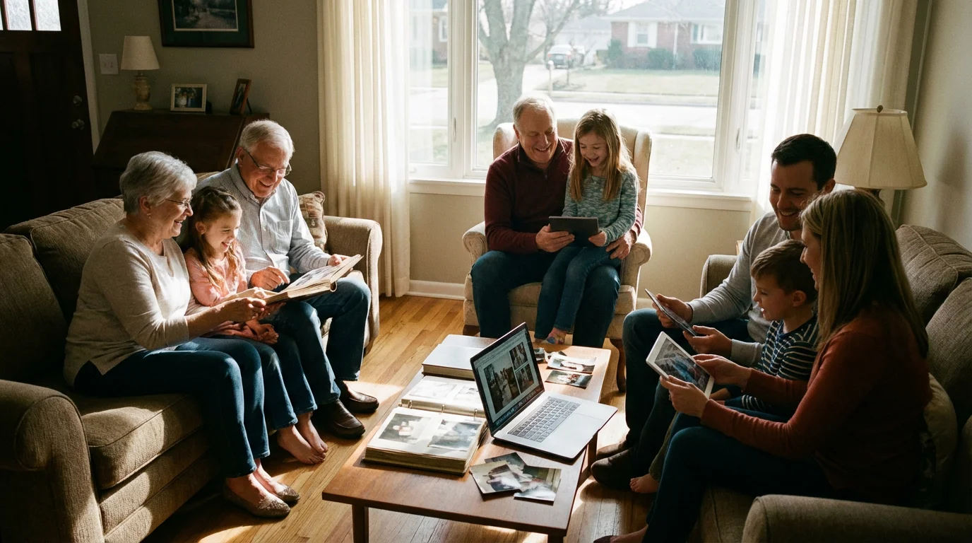 Making Shared Albums a Family Tradition illustration