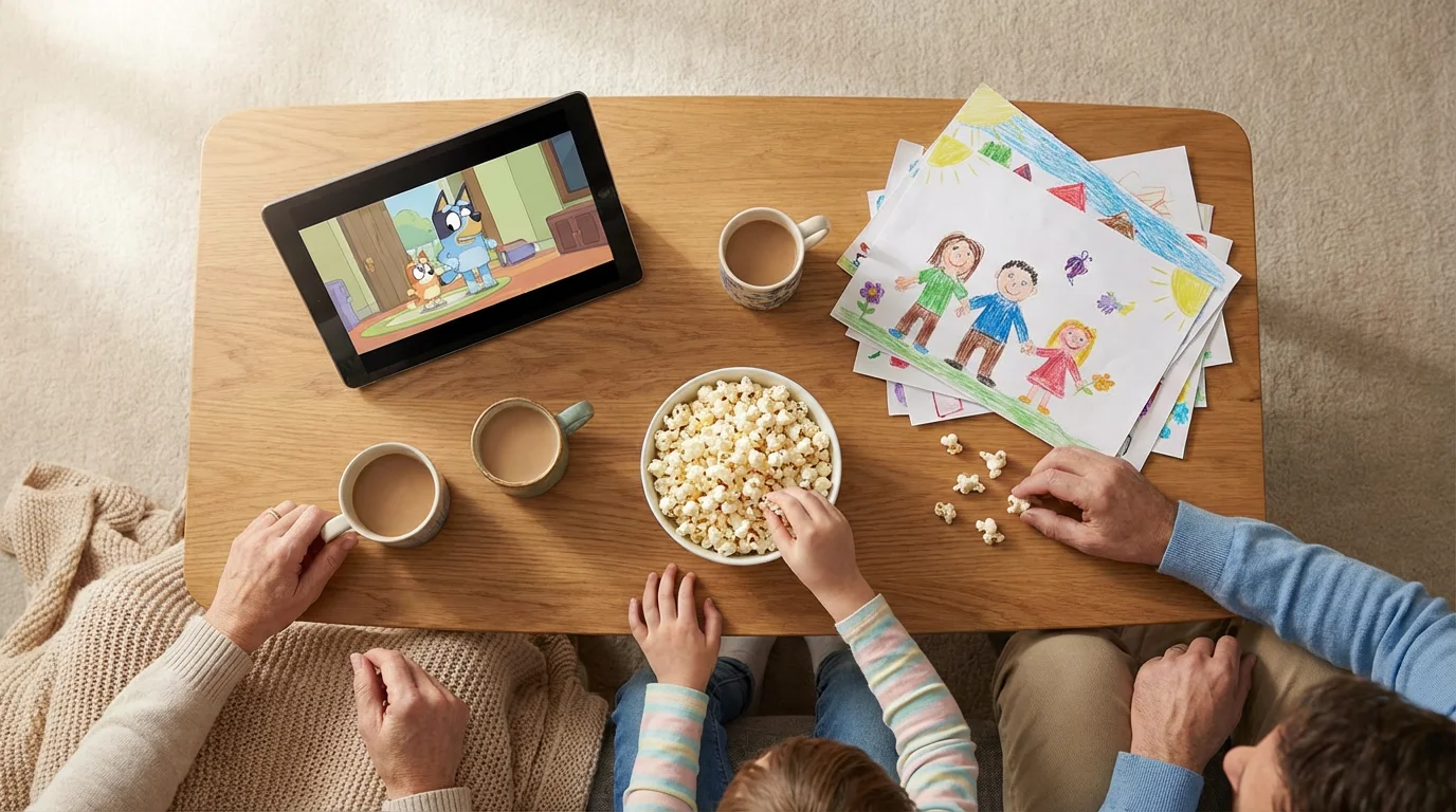 Making Watch Parties a Cherished Family Tradition illustration