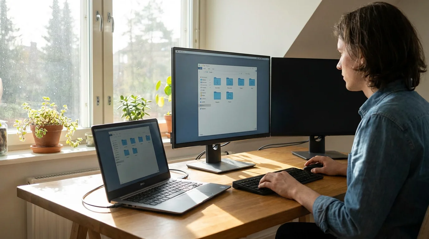 Managing Downloaded Files illustration