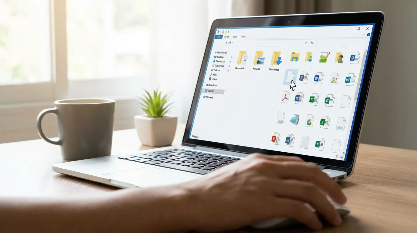 Managing Your Downloads Folder illustration