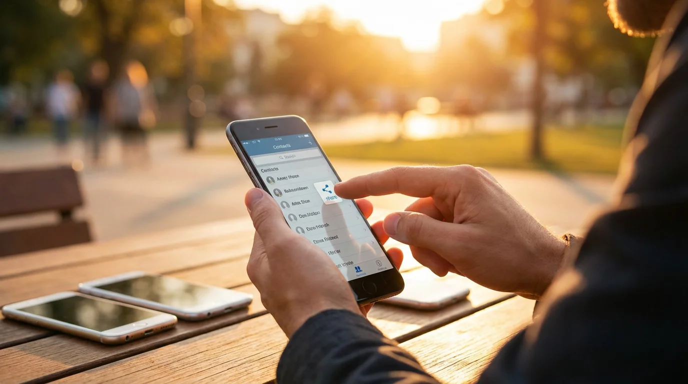 Method 2: From Your Contacts App or Phone App illustration