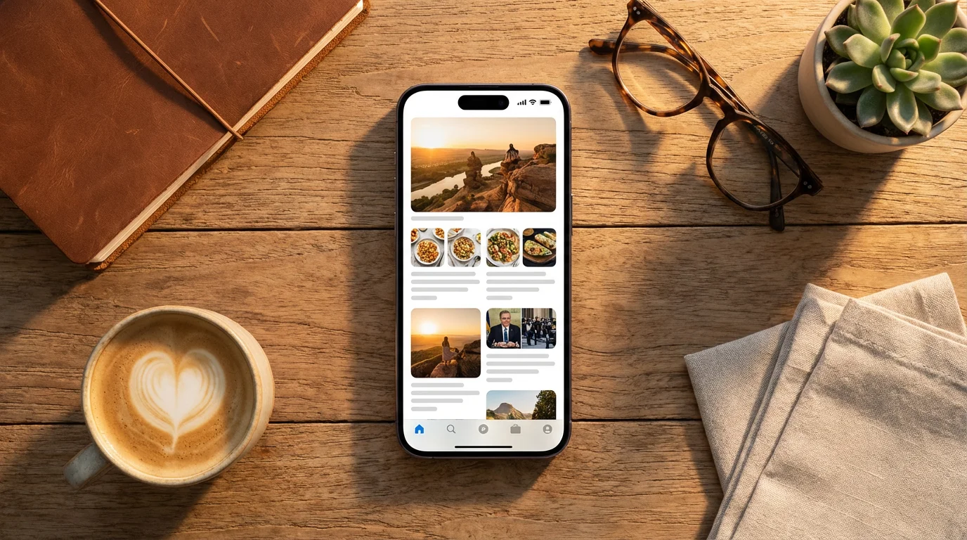 On iPhone: illustration