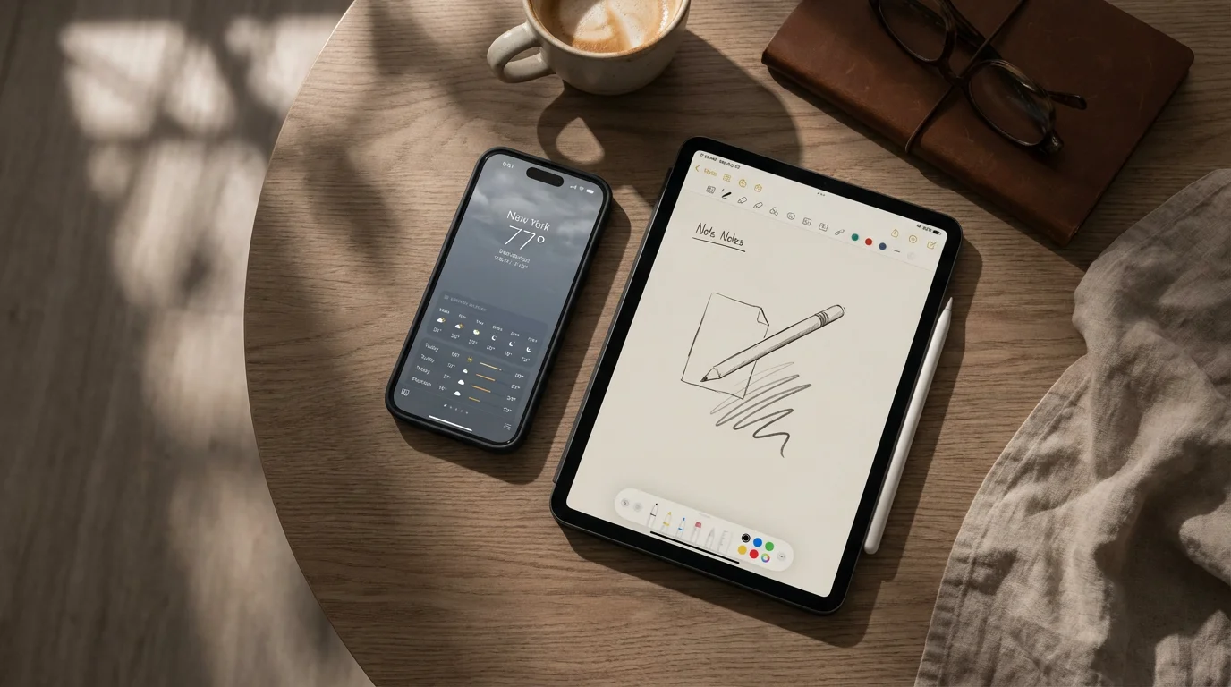 On Your Apple iPhone or iPad: illustration