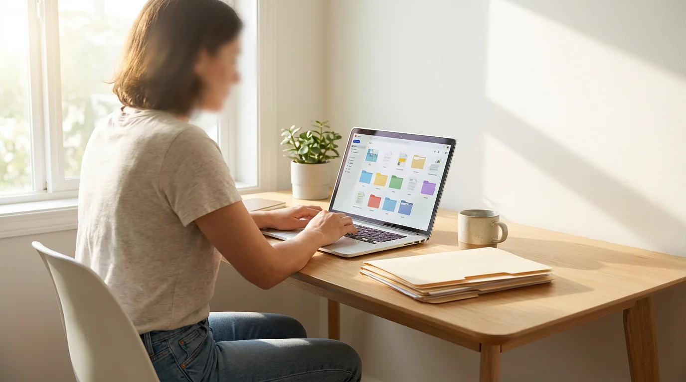 Organizing Your Files with Folders: Staying Tidy illustration