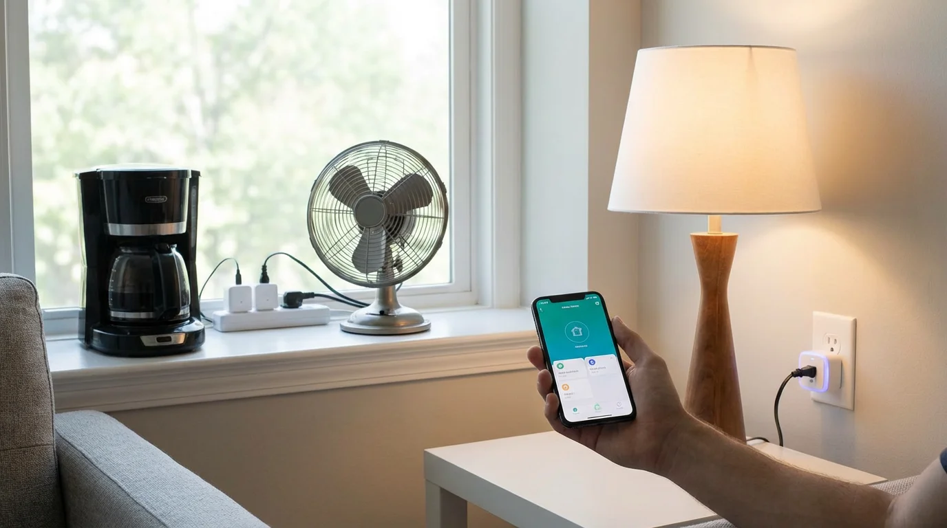 Practical Benefits of Smart Plugs: illustration