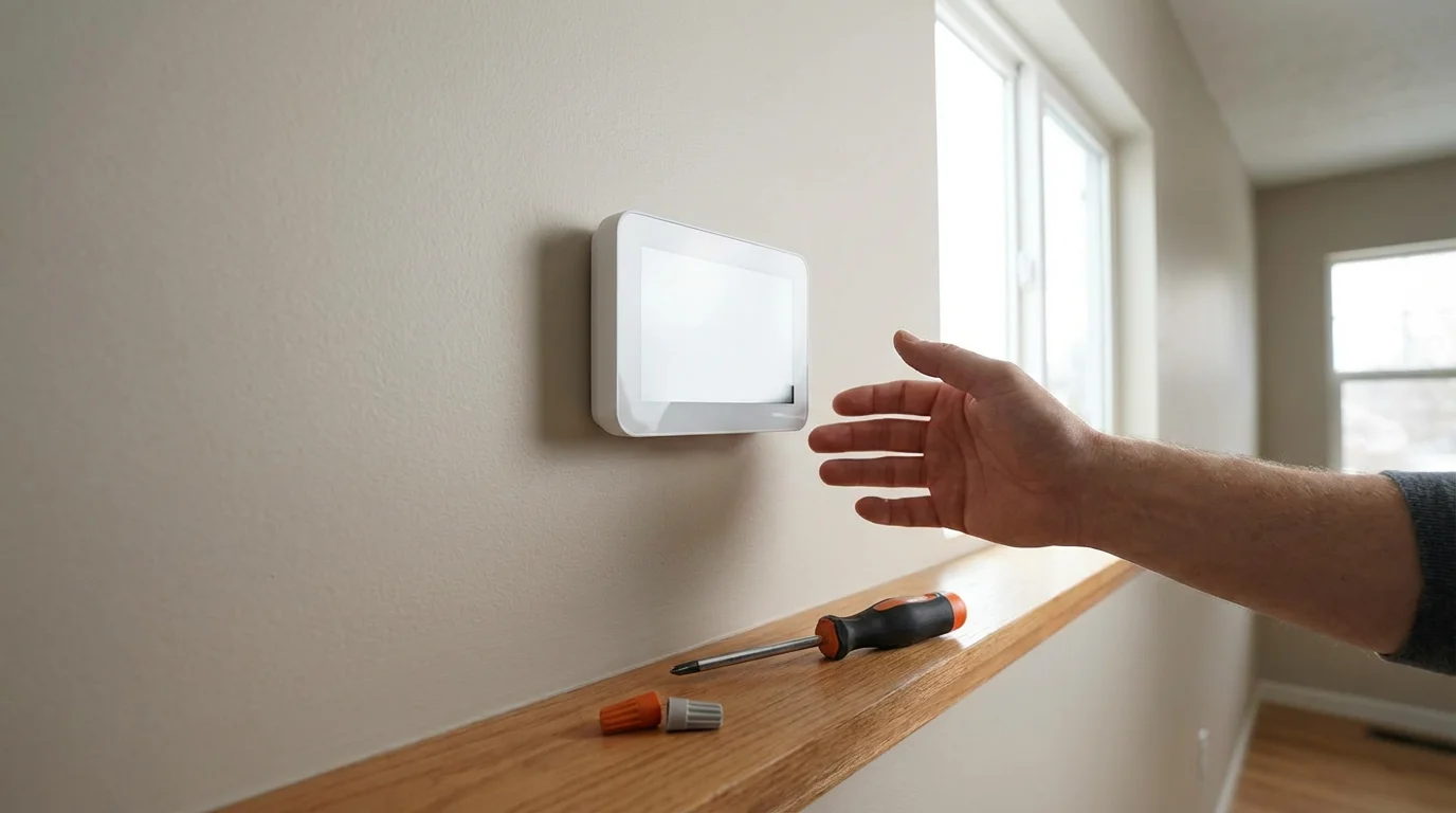 Problem 1: Thermostat Not Powering On After Installation illustration