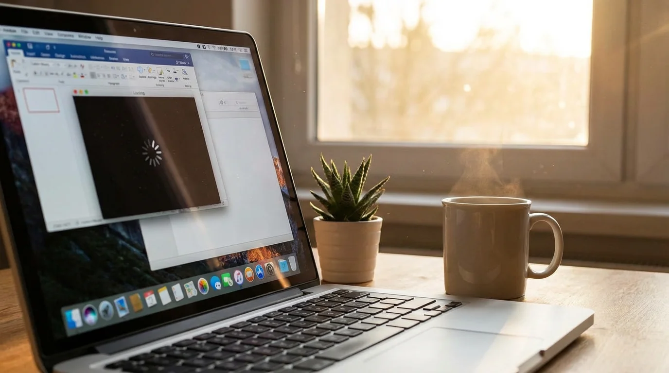 Problem: My computer is running slowly, and I have many files. illustration