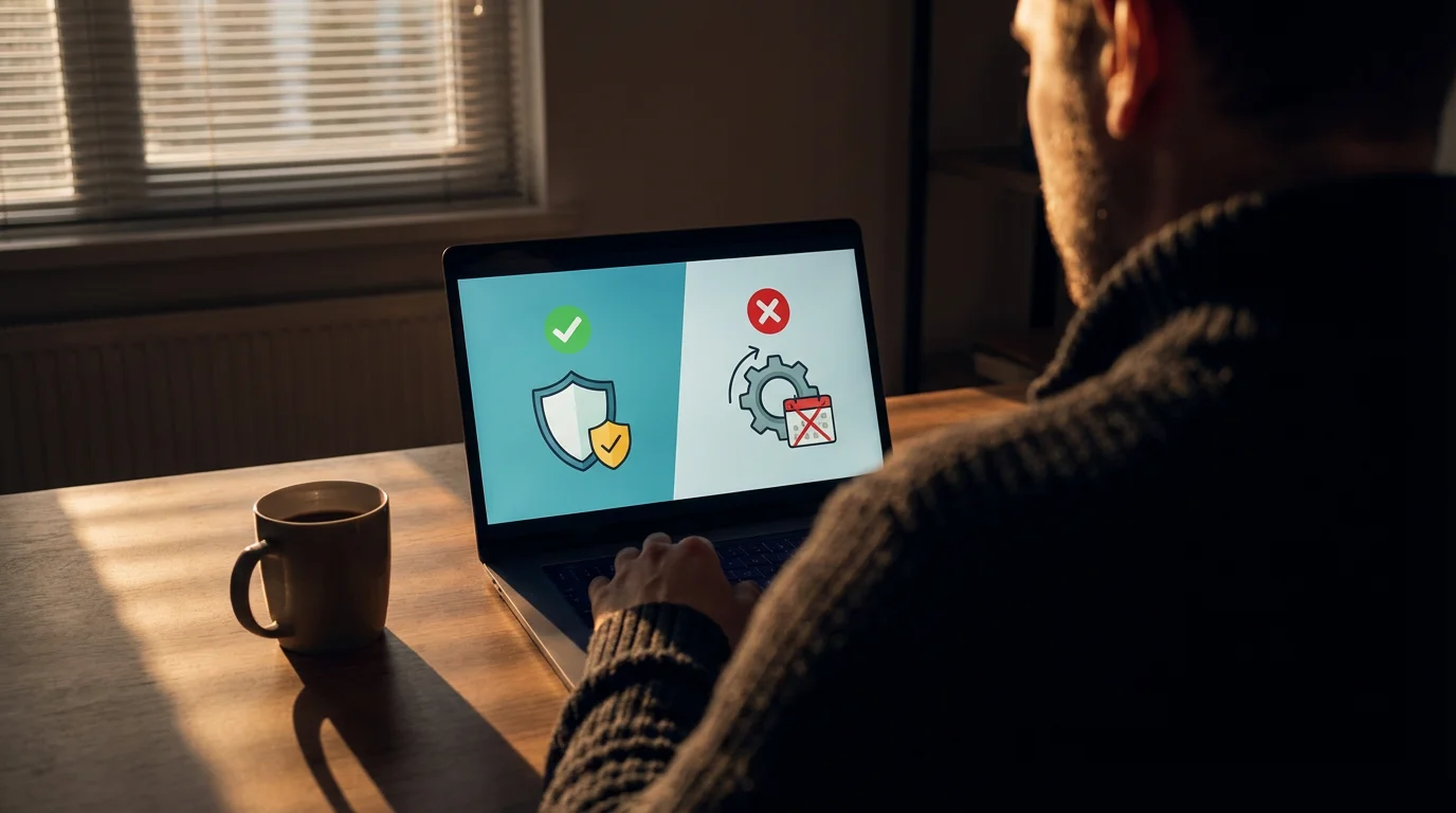 Pros and Cons of Automatic Updates illustration