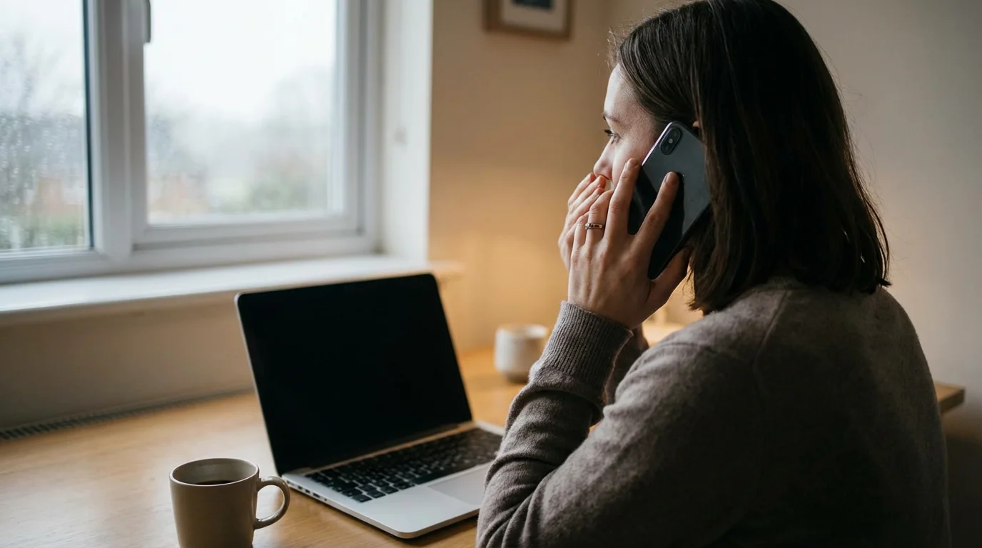 Protecting Your Privacy: What to Do During a Suspicious Call illustration