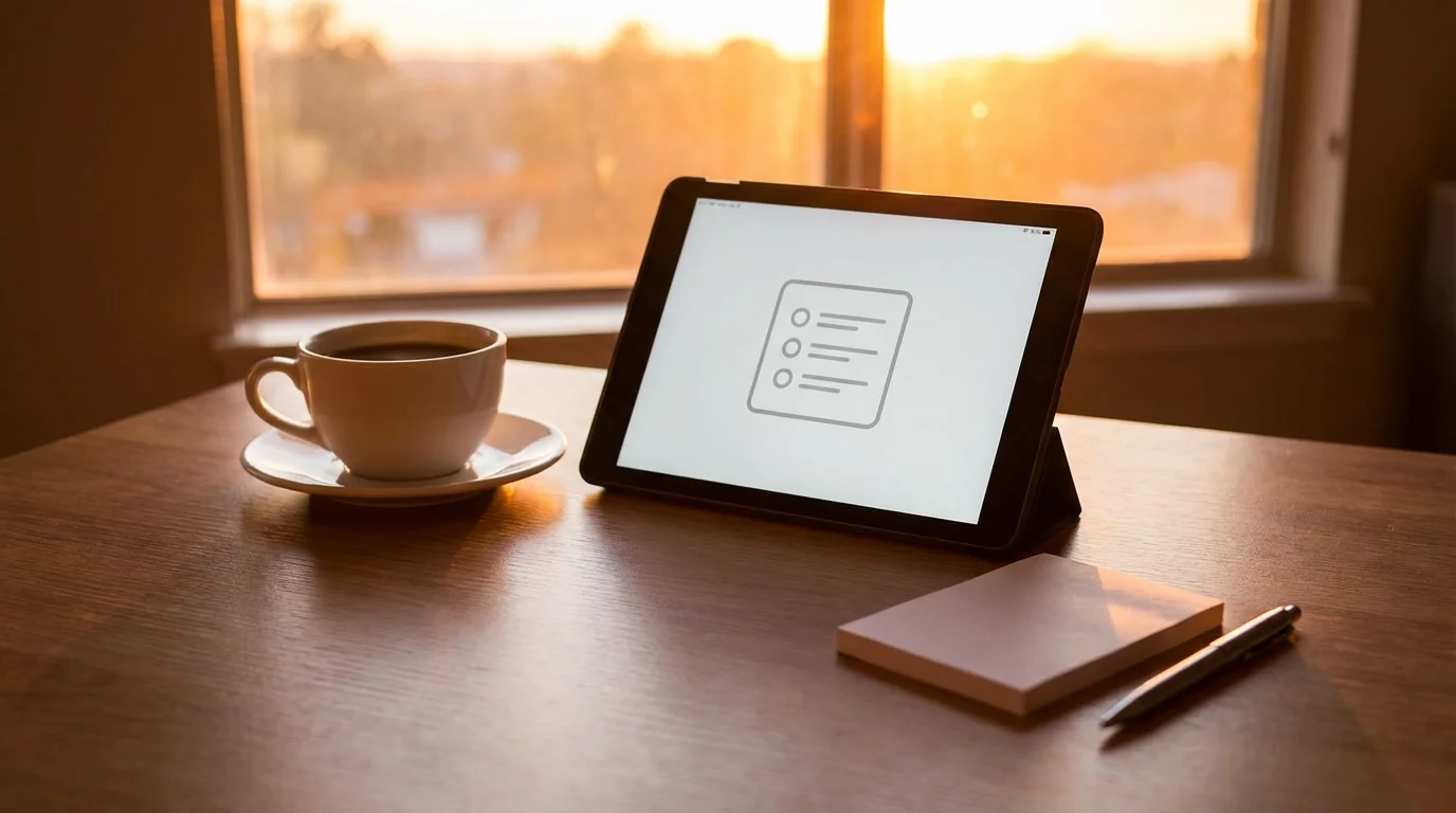 Quick Reference Checklist for Your iPad Journey illustration