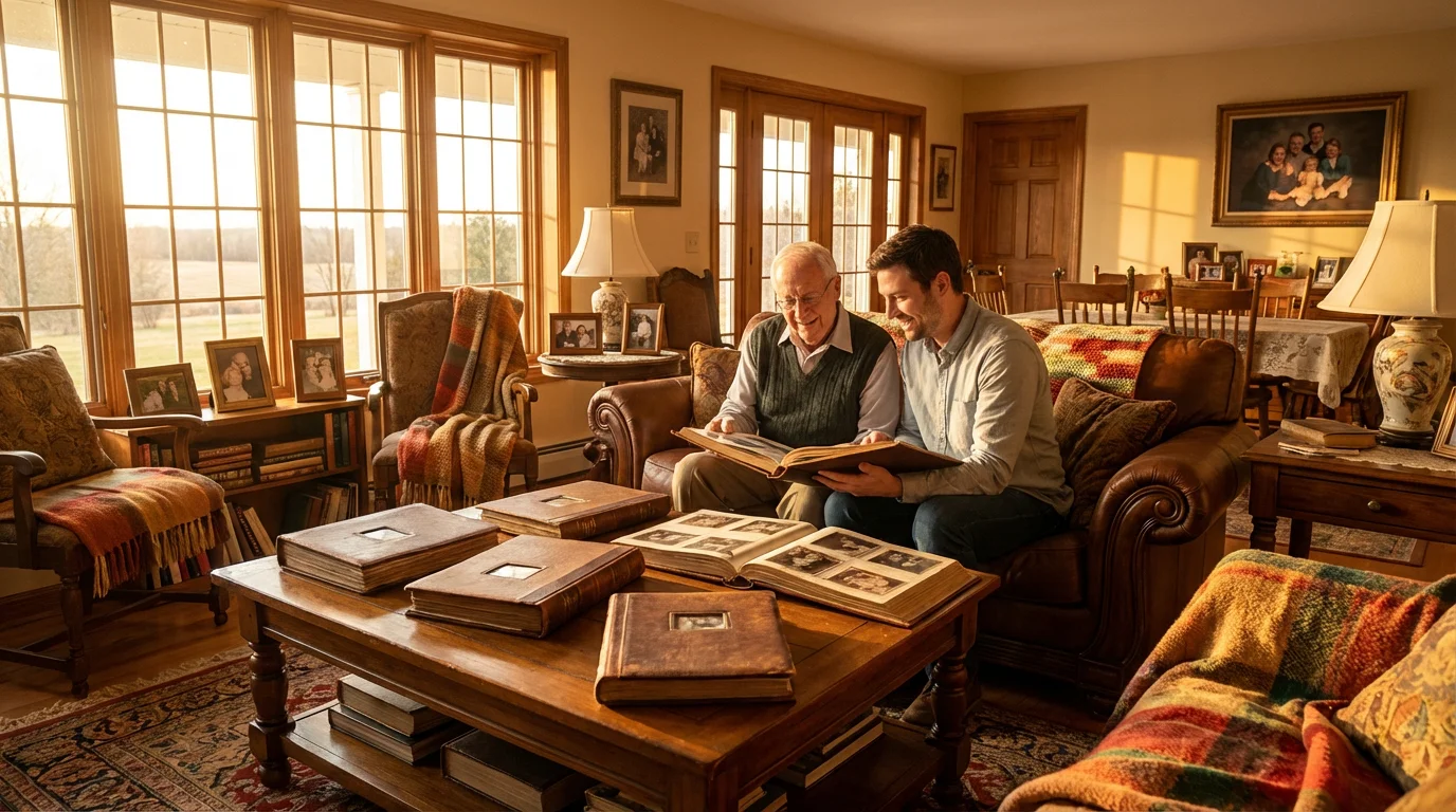 "Remember When" Albums for Nostalgia illustration