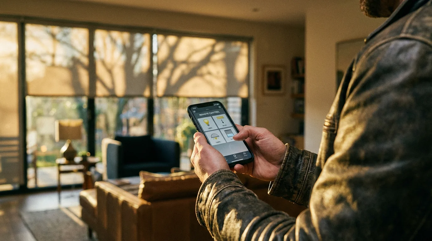 Remote Control via the App illustration