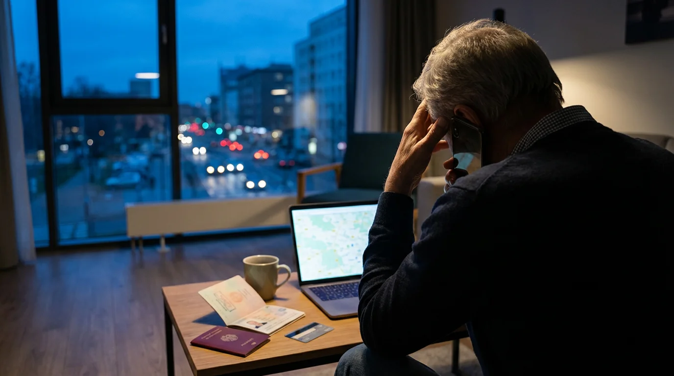 Scenario 2: The "Emergency Travel" or "Accident" Scam illustration