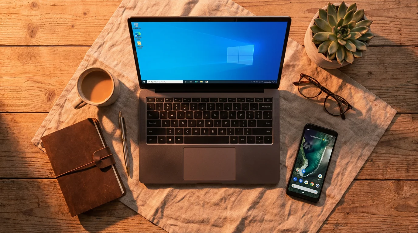 Scenario B: You Have an Android Phone or Computer (Non-Apple Device) illustration