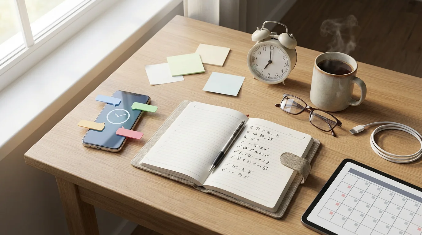 Setting Reminders and Alarms: illustration