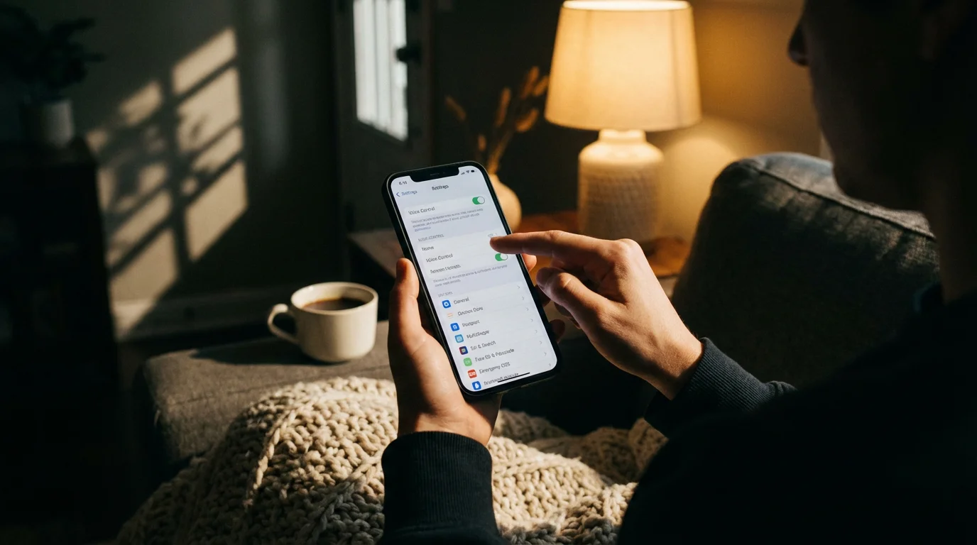 Setting Up Voice Control on Your iPhone illustration