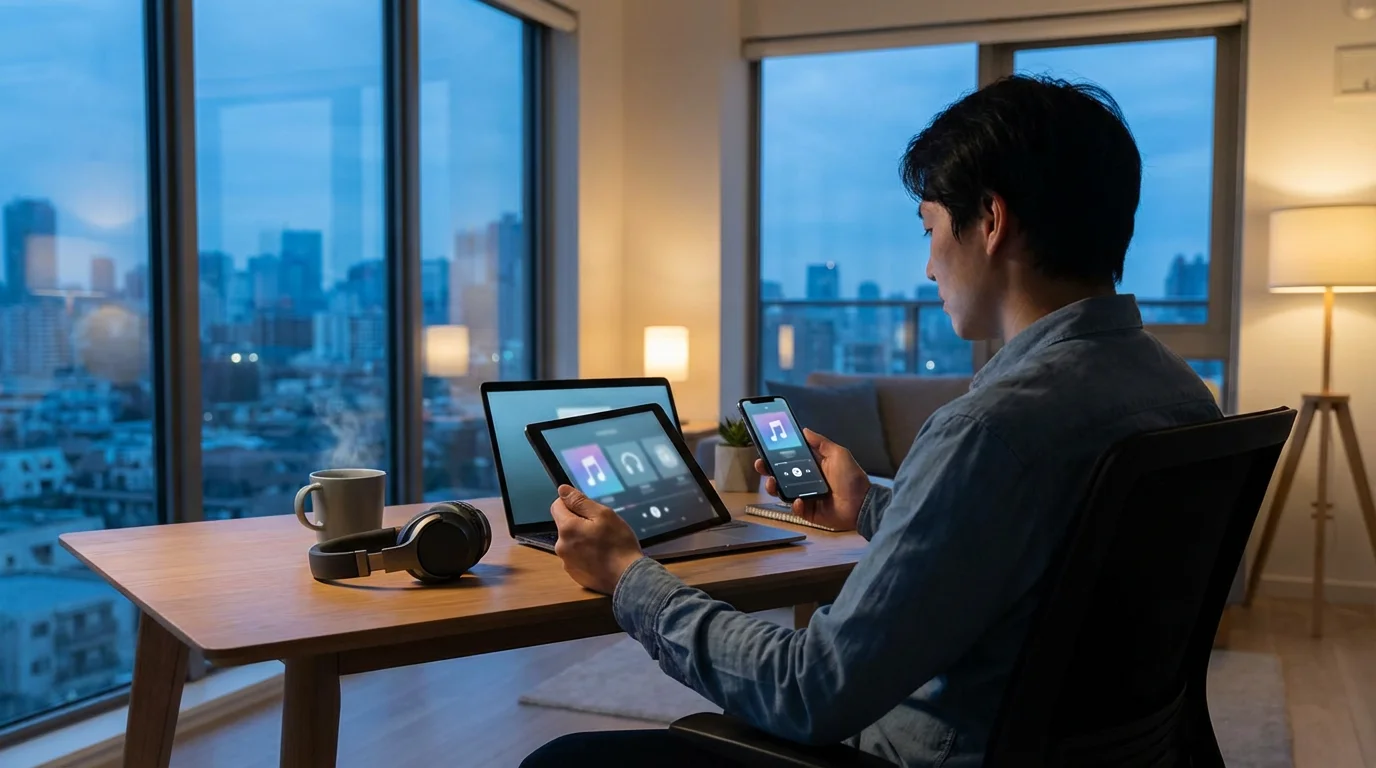 Setting Up Your Apple Music Account illustration