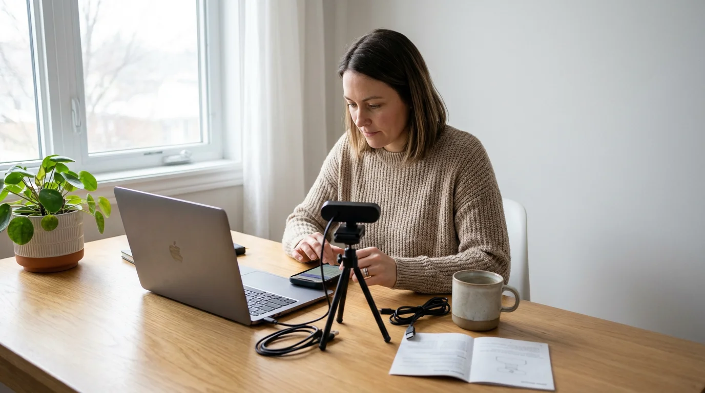 Setting Up Your Chosen Video Calling App Step by Step illustration