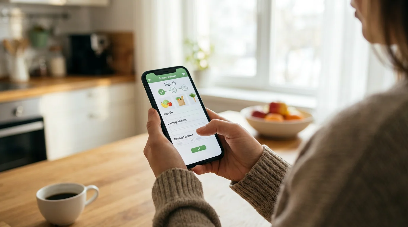 Setting Up Your Instacart Account illustration