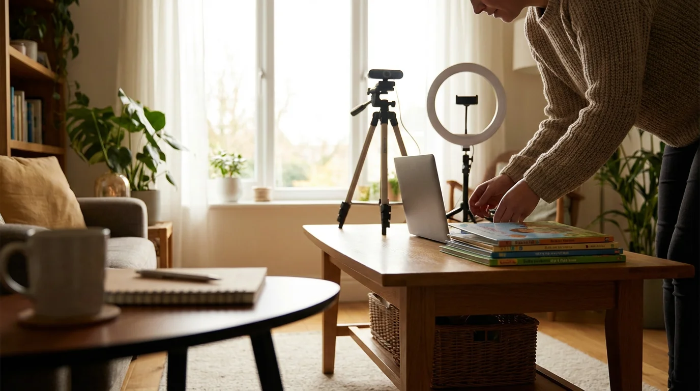 Setting Up Your Virtual Storytime Session, Step-by-Step illustration