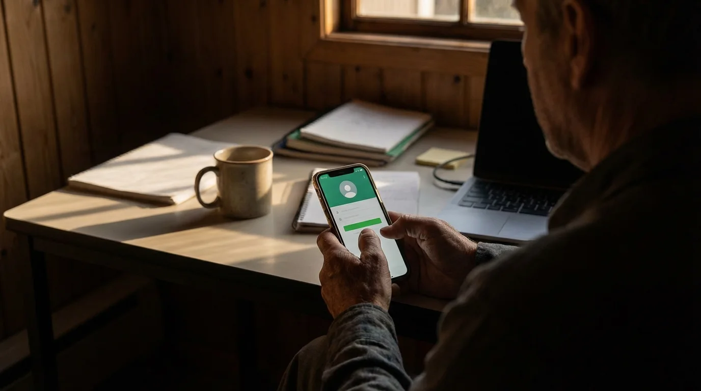 Setting Up Your WhatsApp Account illustration