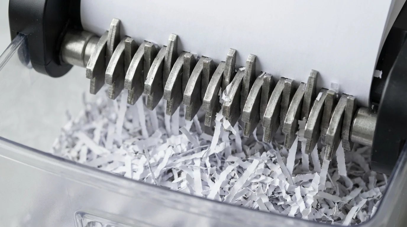 Shred Sensitive Documents illustration
