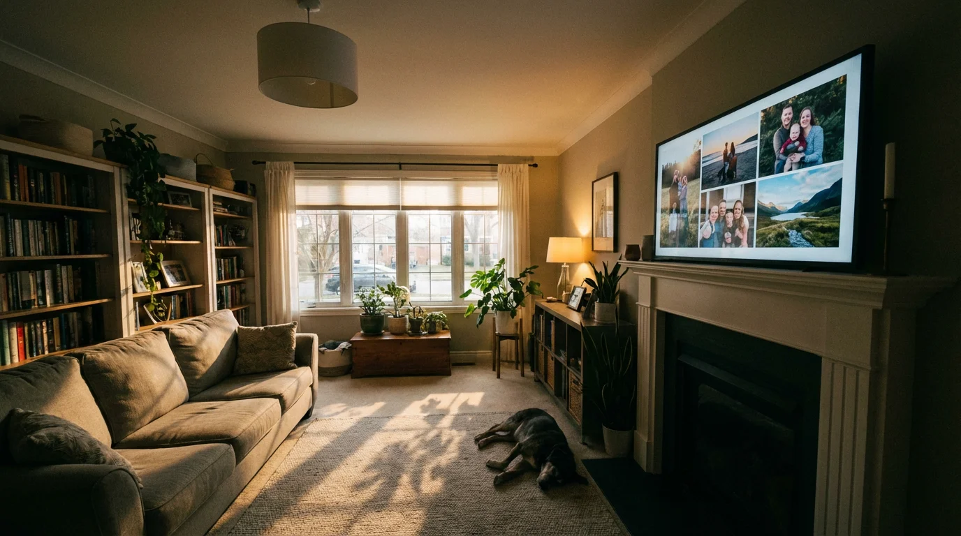 Smart Digital Photo Frames (Wi-Fi Enabled) illustration