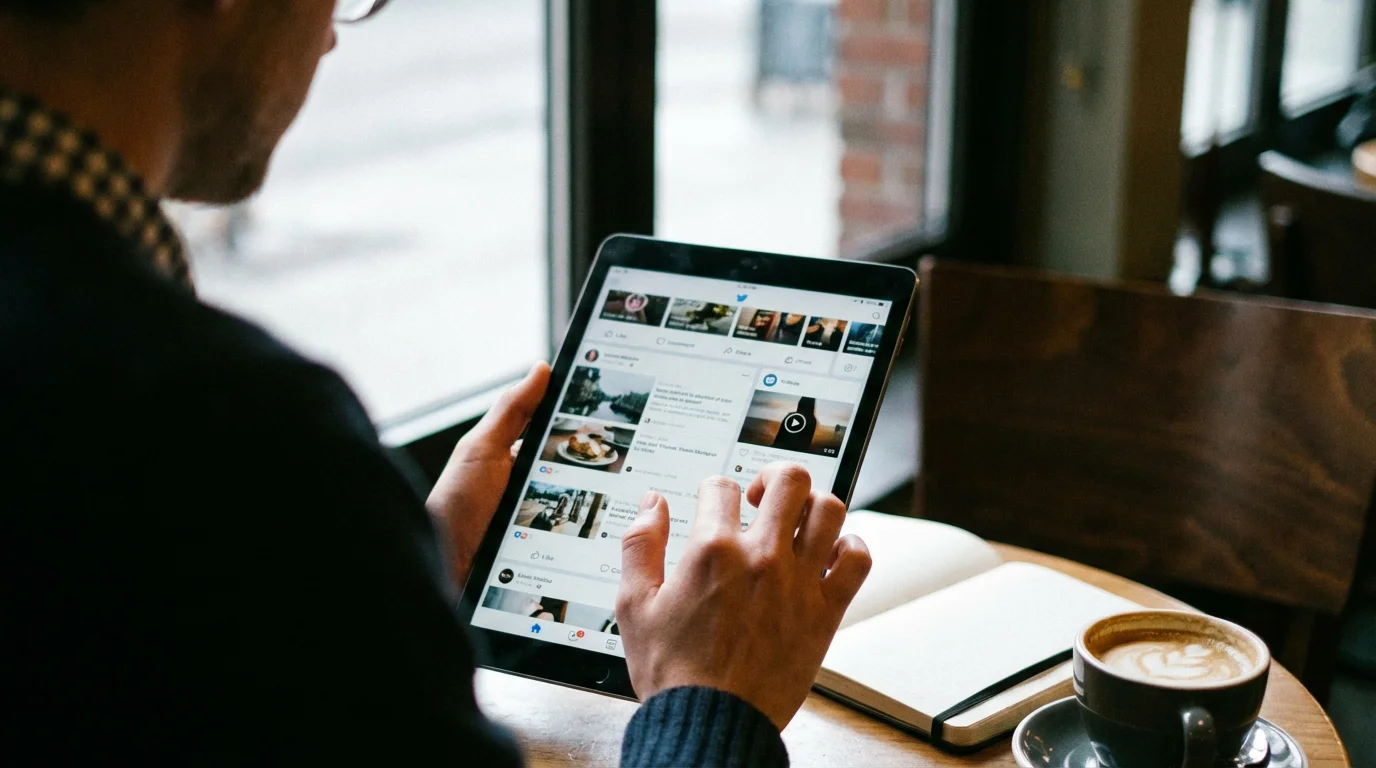 Social Media Basics (Viewing, Not Necessarily Posting) illustration