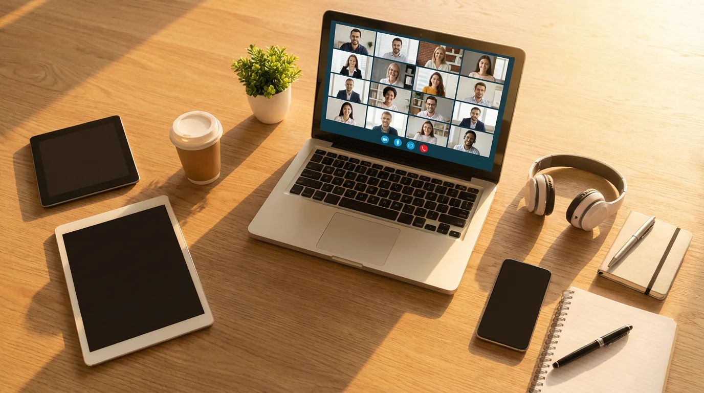 Starting Your Own Zoom Meeting illustration