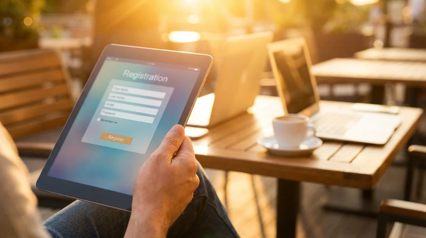 Step 2: Create an Account illustration