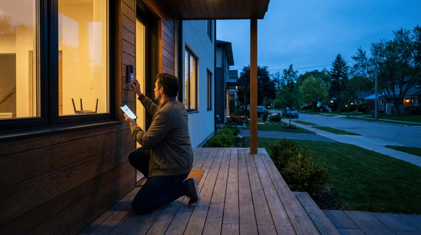 Step 3: Connect the Doorbell to Your Wi-Fi illustration