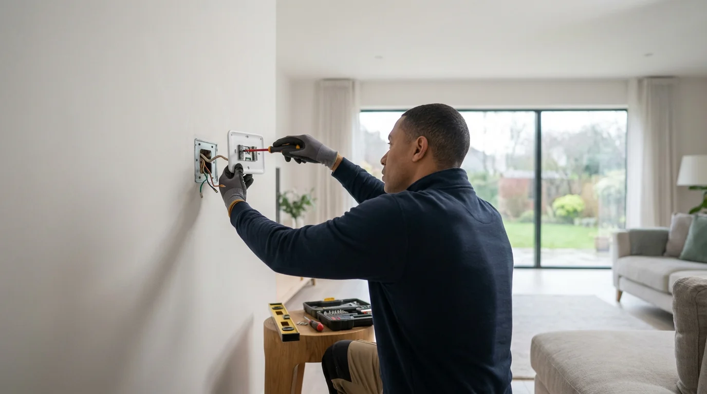 Step 4: Mount Your New Smart Thermostat's Backplate illustration